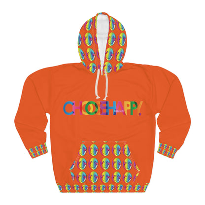 Choose Happy Hoodie Orange