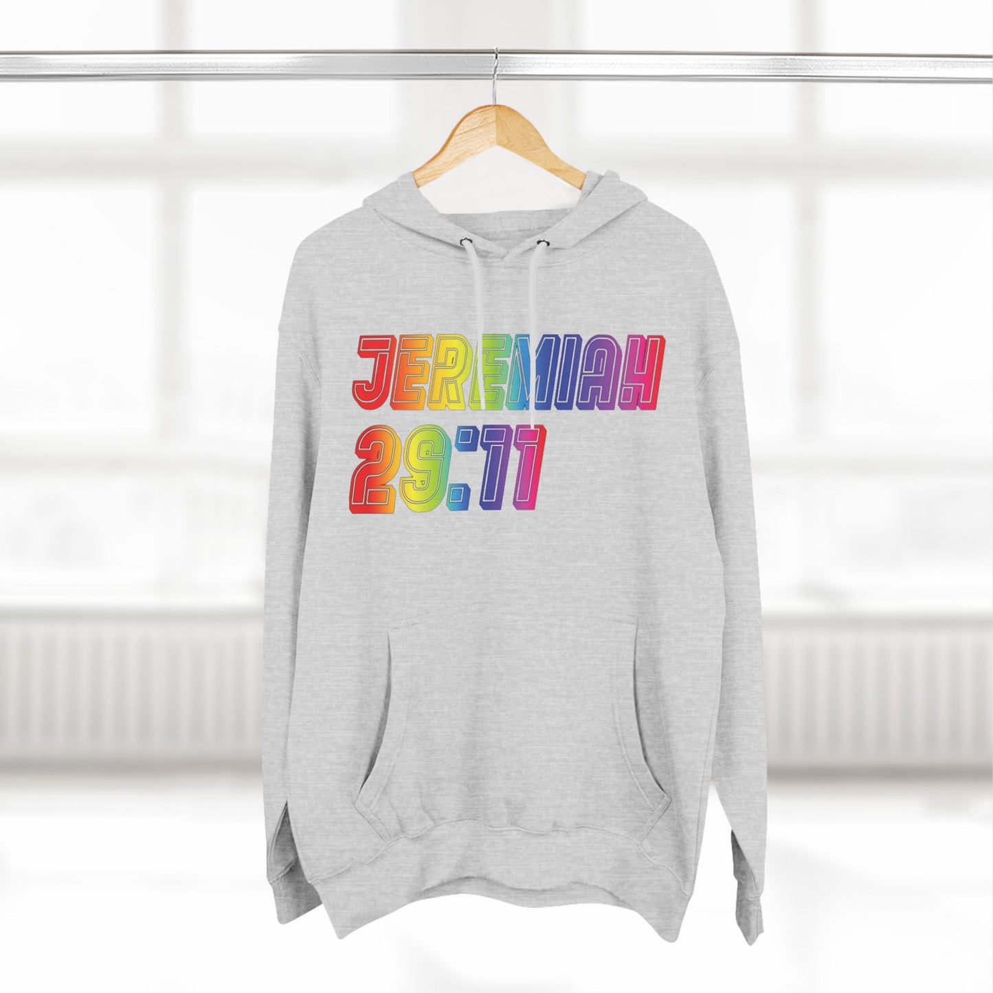 JEREMIAH 29:11 Fleece Hoodie