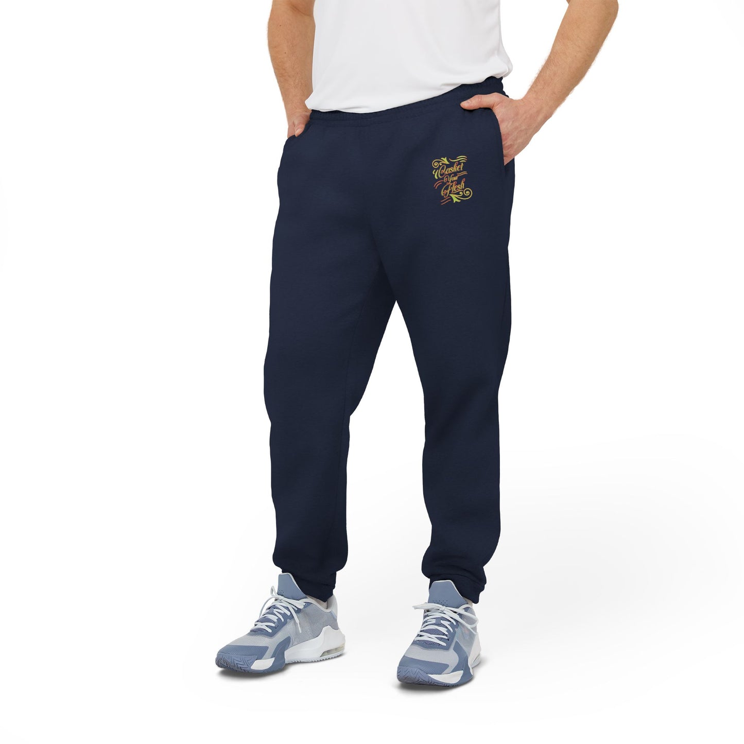 adidas Unisex Fleece Joggers CASKET YOUR FLESH