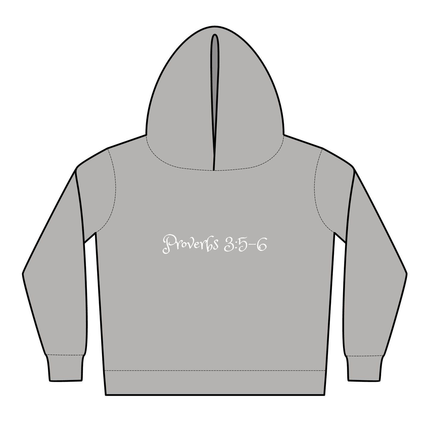 Proverbs 3:5-6 Toddler Fleece Hoodies