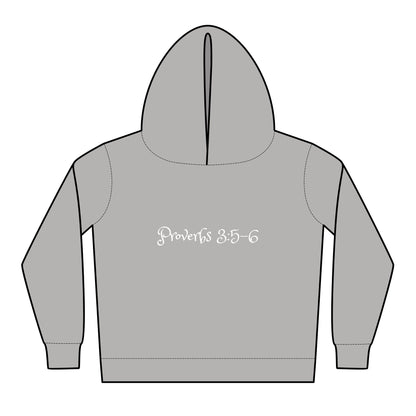 Proverbs 3:5-6 Toddler Fleece Hoodies