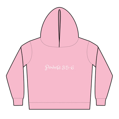 Proverbs 3:5-6 Toddler Fleece Hoodies