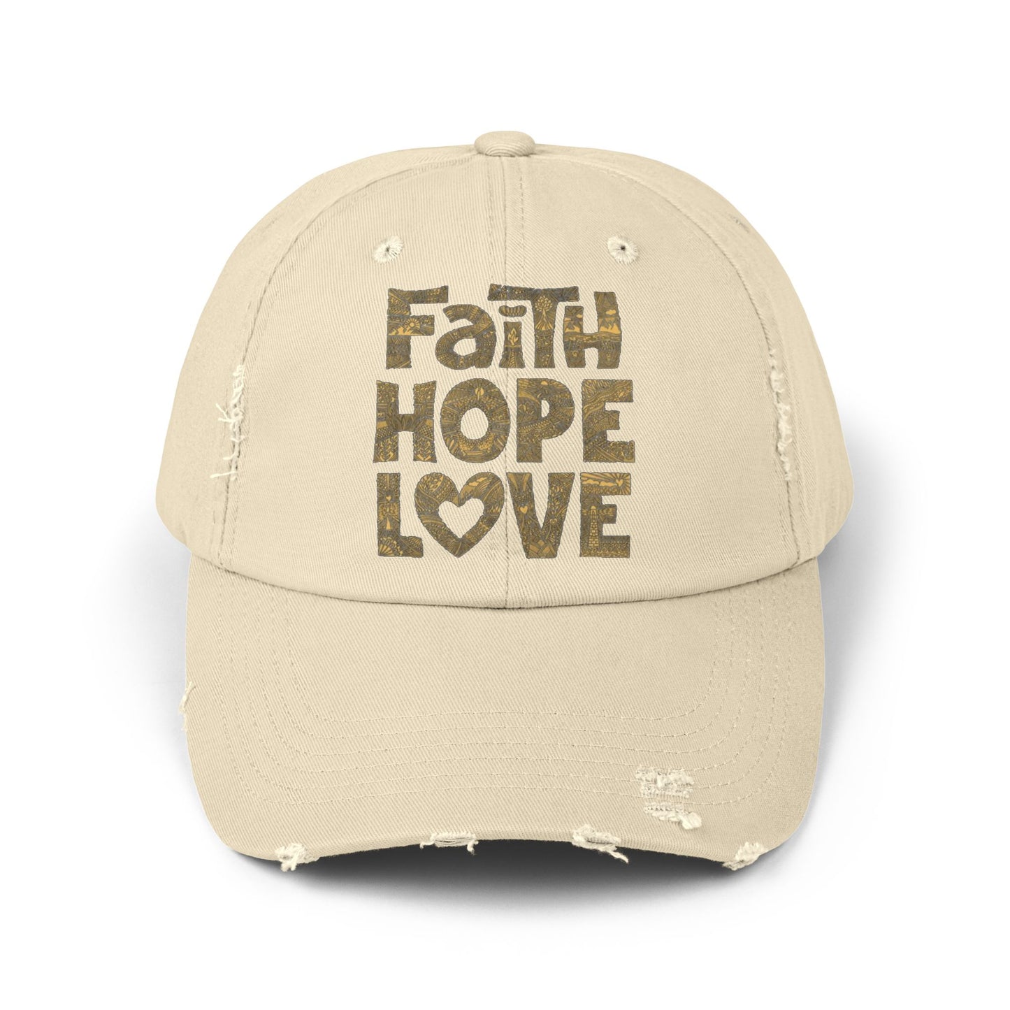 FAITH HOPE LOVE HAT