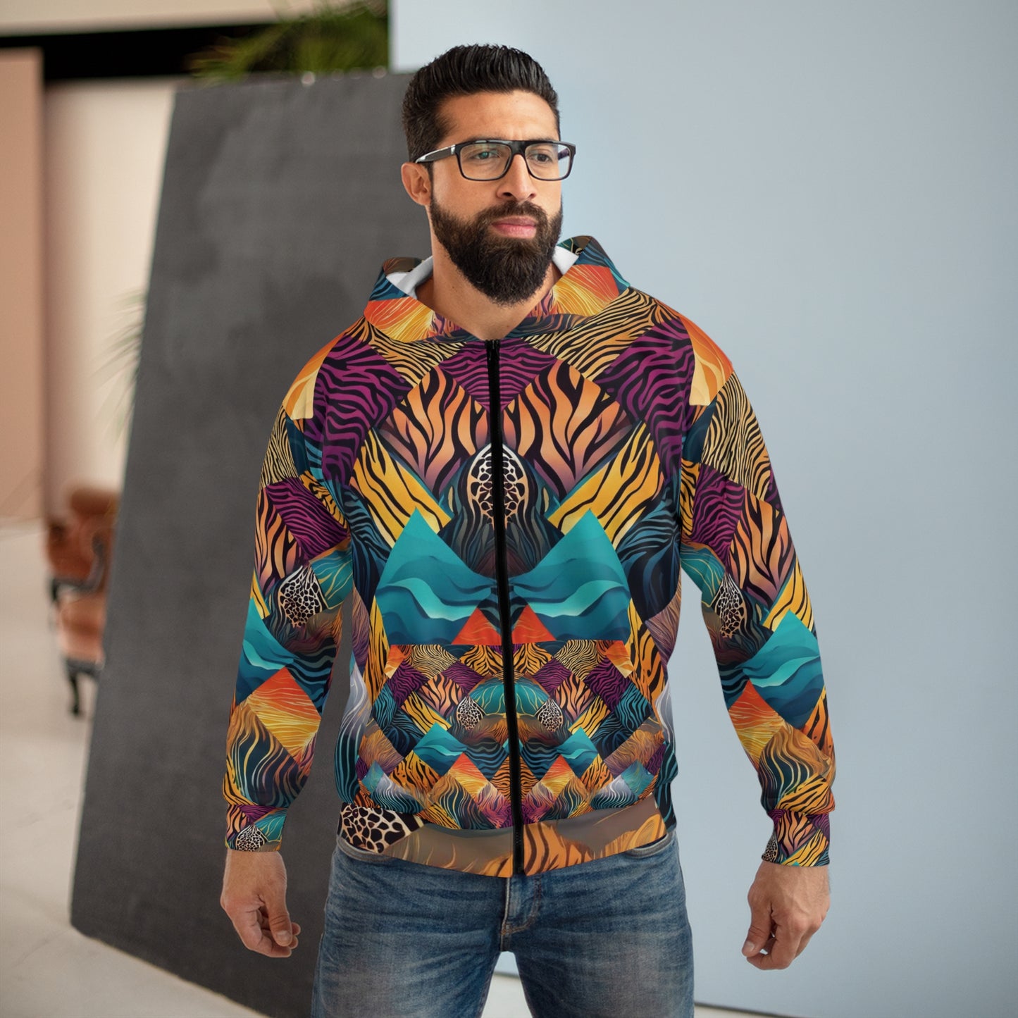 SUN TIGER HOODIE