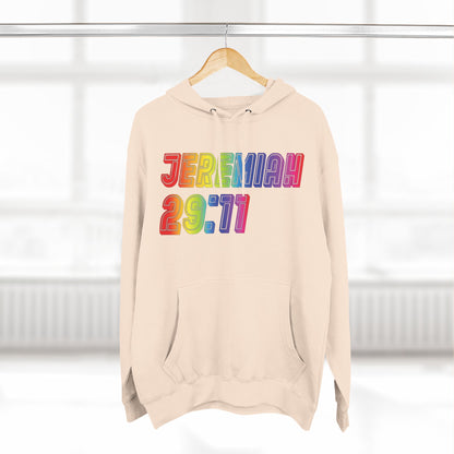 JEREMIAH 29:11 Fleece Hoodie