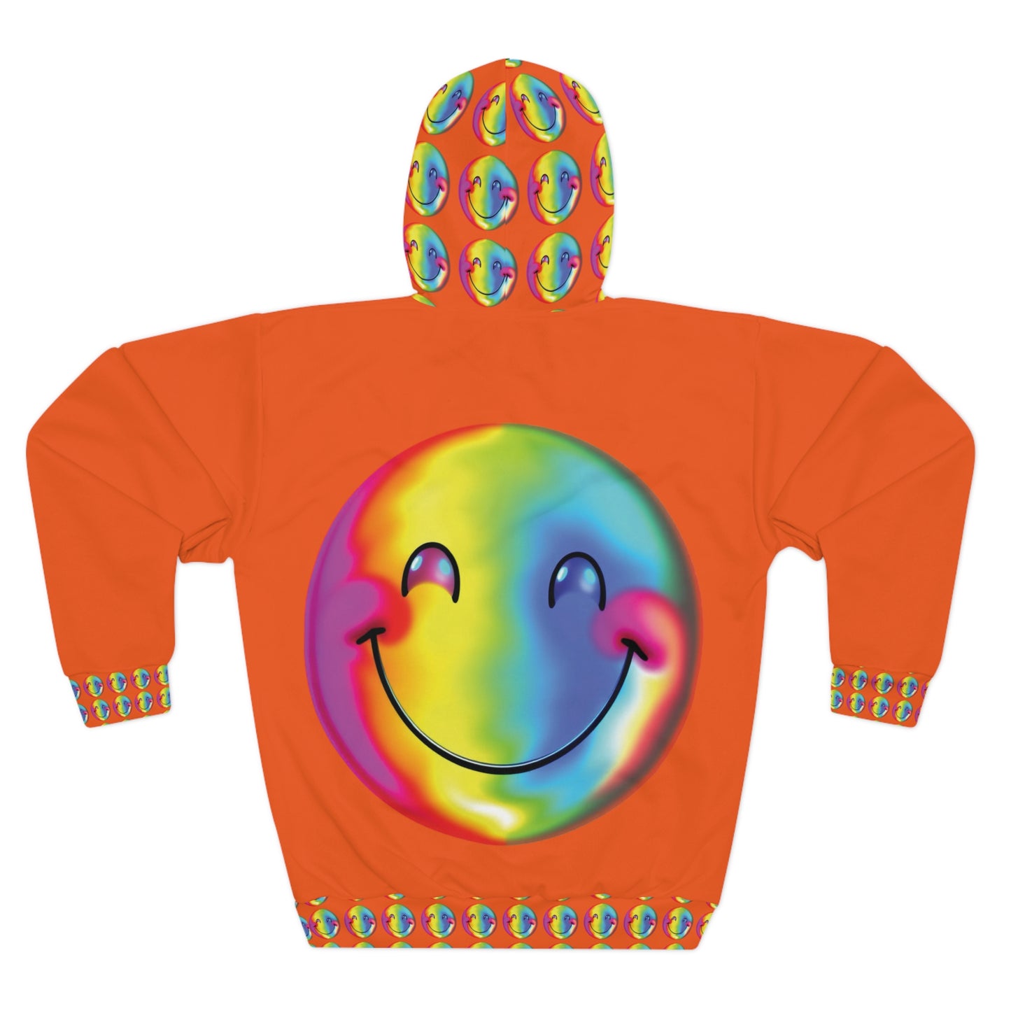 Choose Happy Hoodie Orange