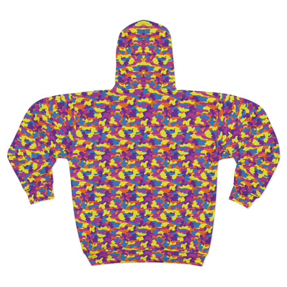 MULTICOLOR CAMO HOODIE