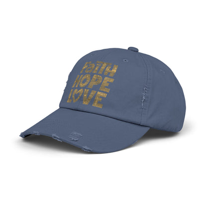 FAITH HOPE LOVE HAT