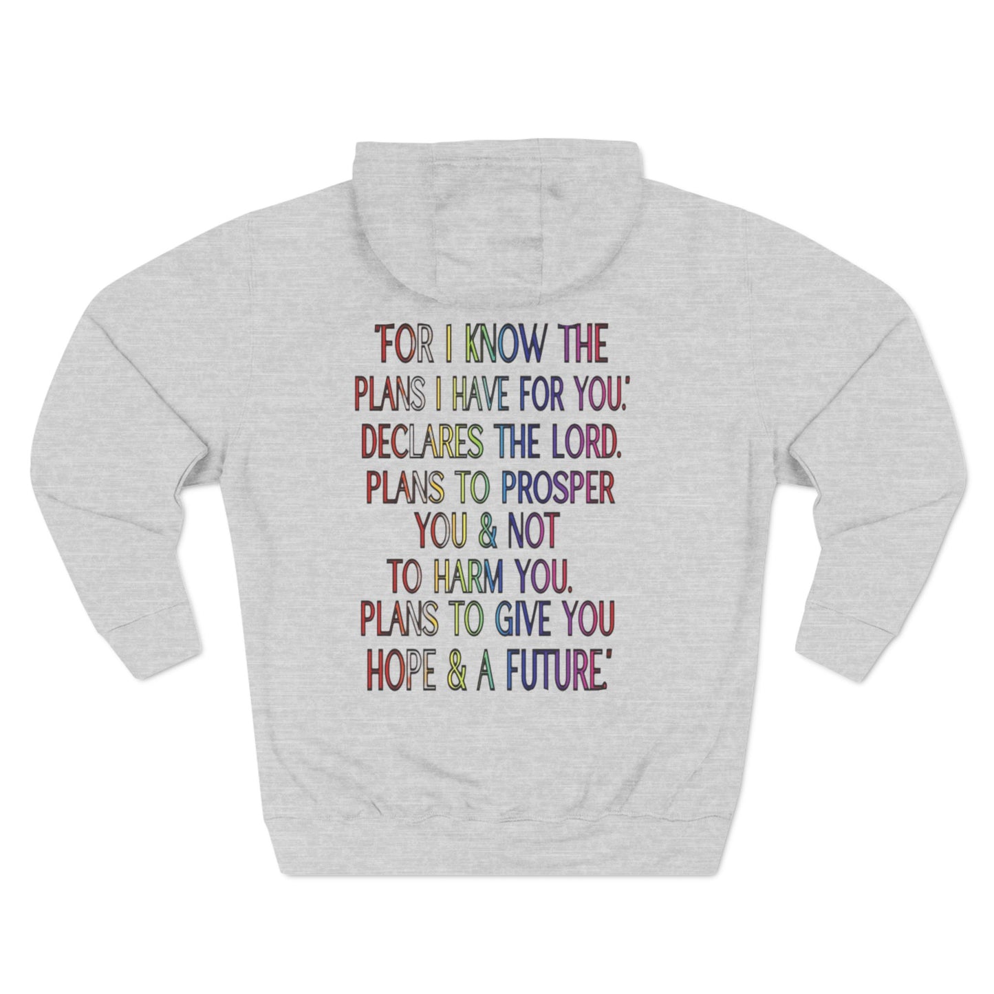 JEREMIAH 29:11 Fleece Hoodie