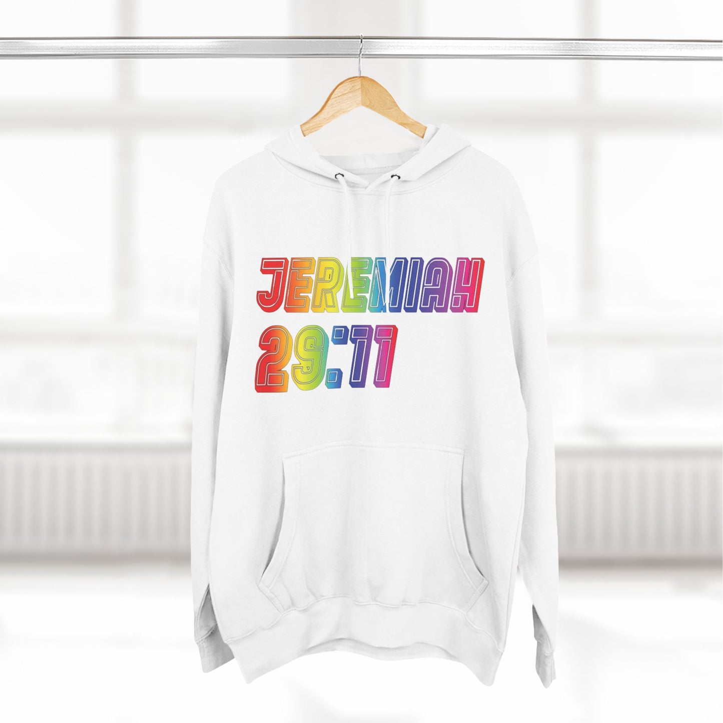 JEREMIAH 29:11 Fleece Hoodie