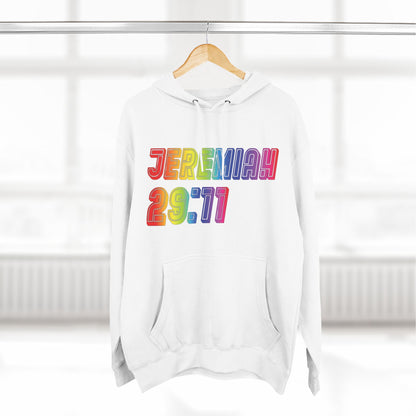 JEREMIAH 29:11 Fleece Hoodie