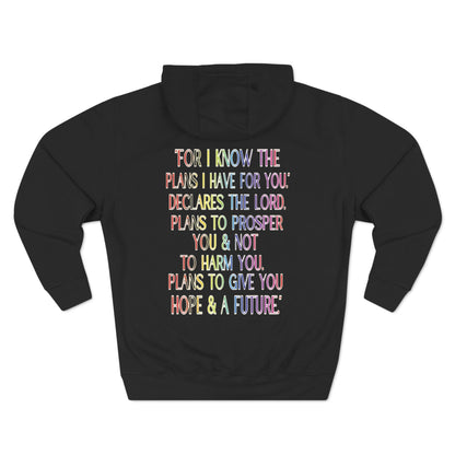 JEREMIAH 29:11 Fleece Hoodie