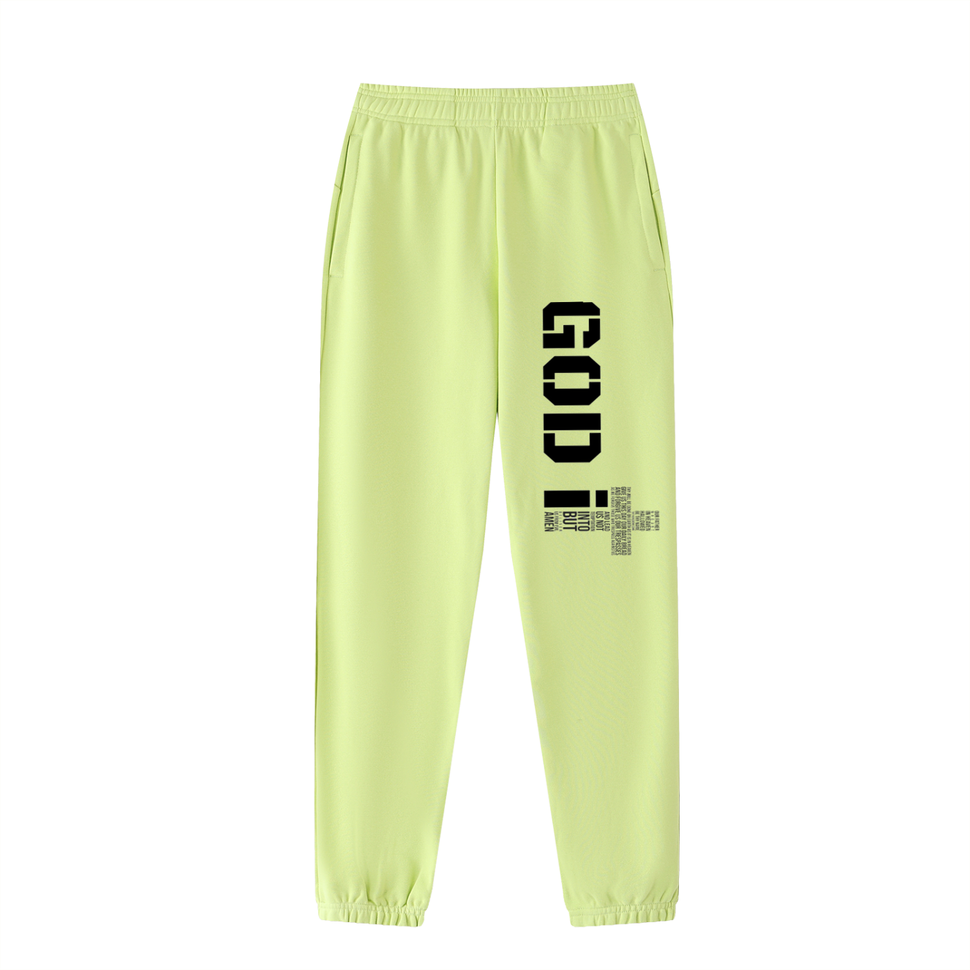 GOD iT Unisex Jogged Sweatpants size up they run small