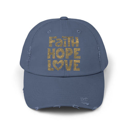 FAITH HOPE LOVE HAT