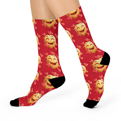 ANGEL KISSES Socks Red