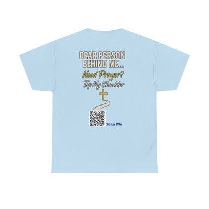 Need Prayer Tap Da Back