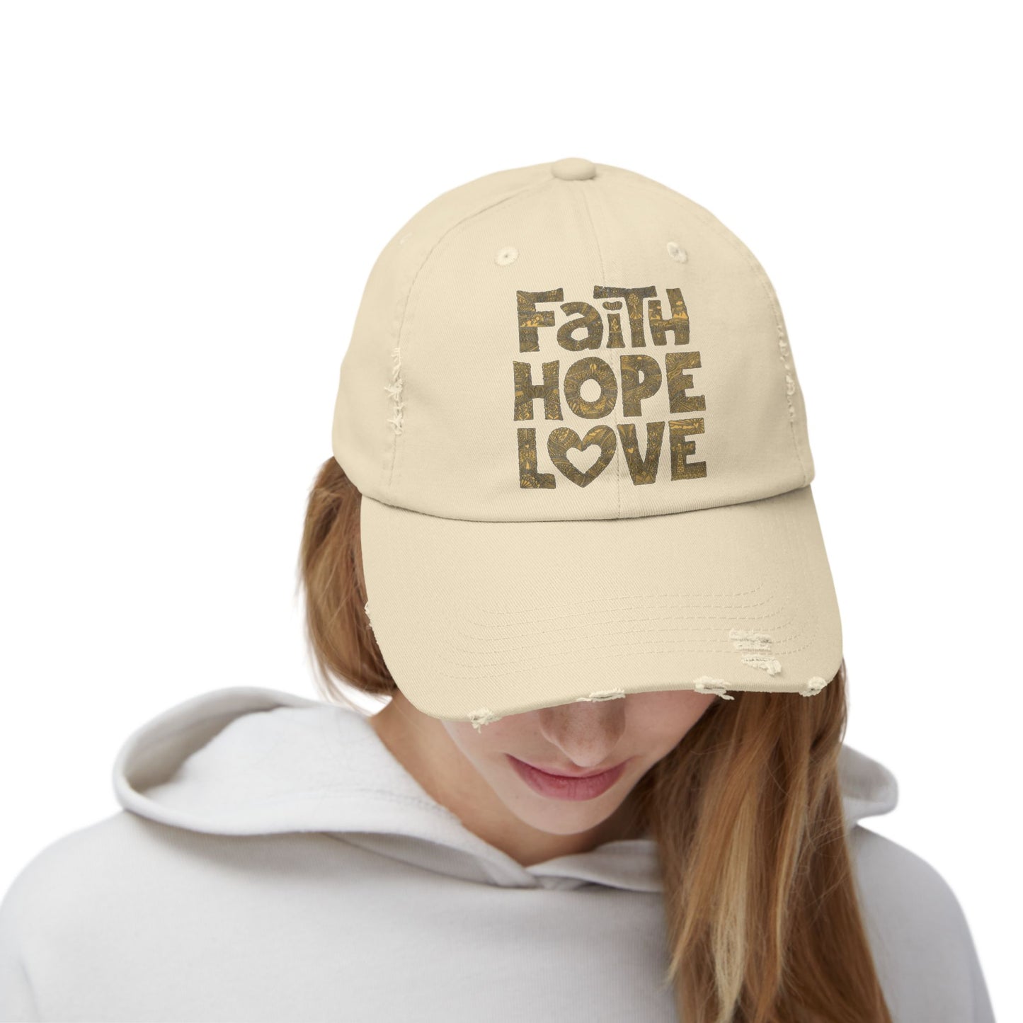 FAITH HOPE LOVE HAT