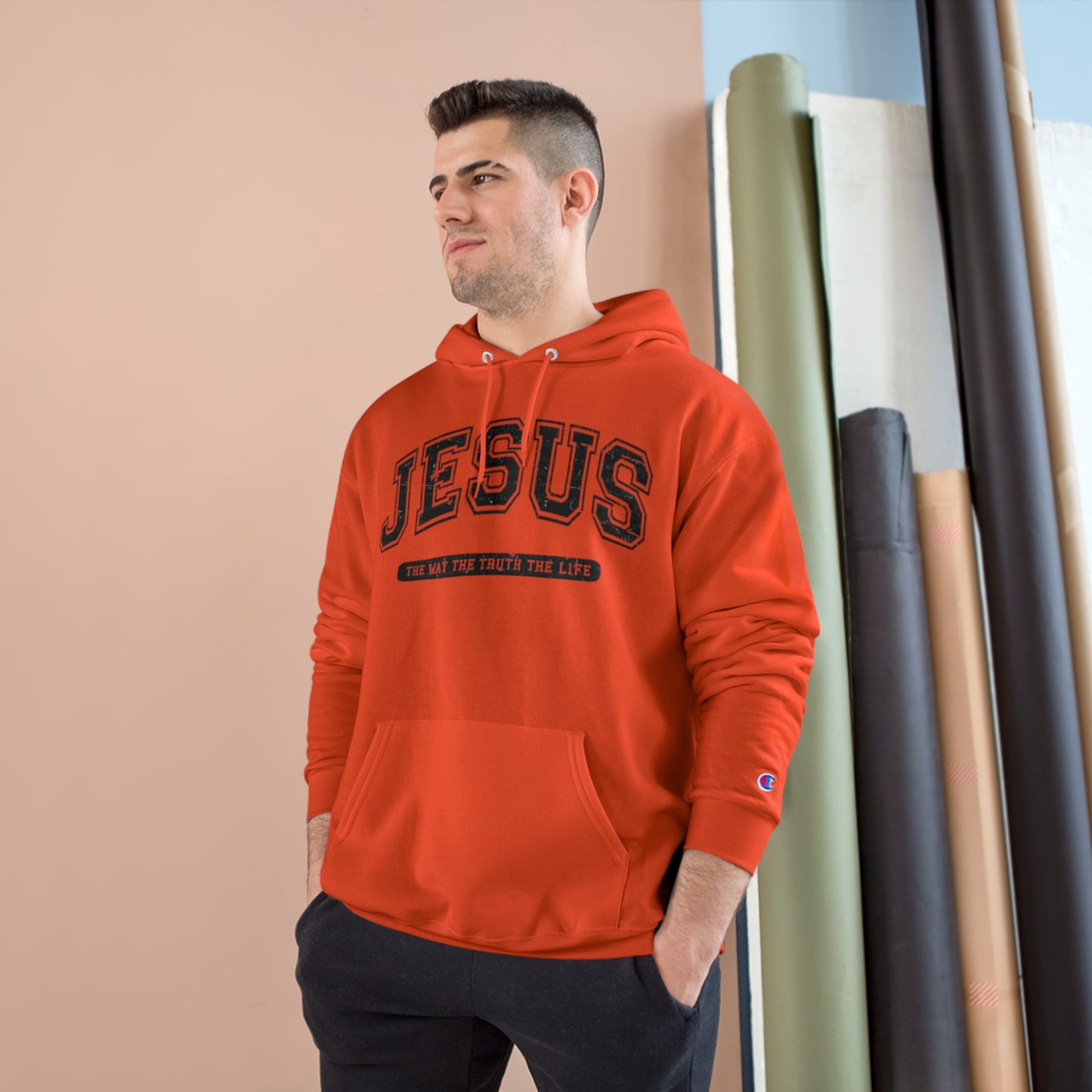 JESUS The Way Champion Hoodie