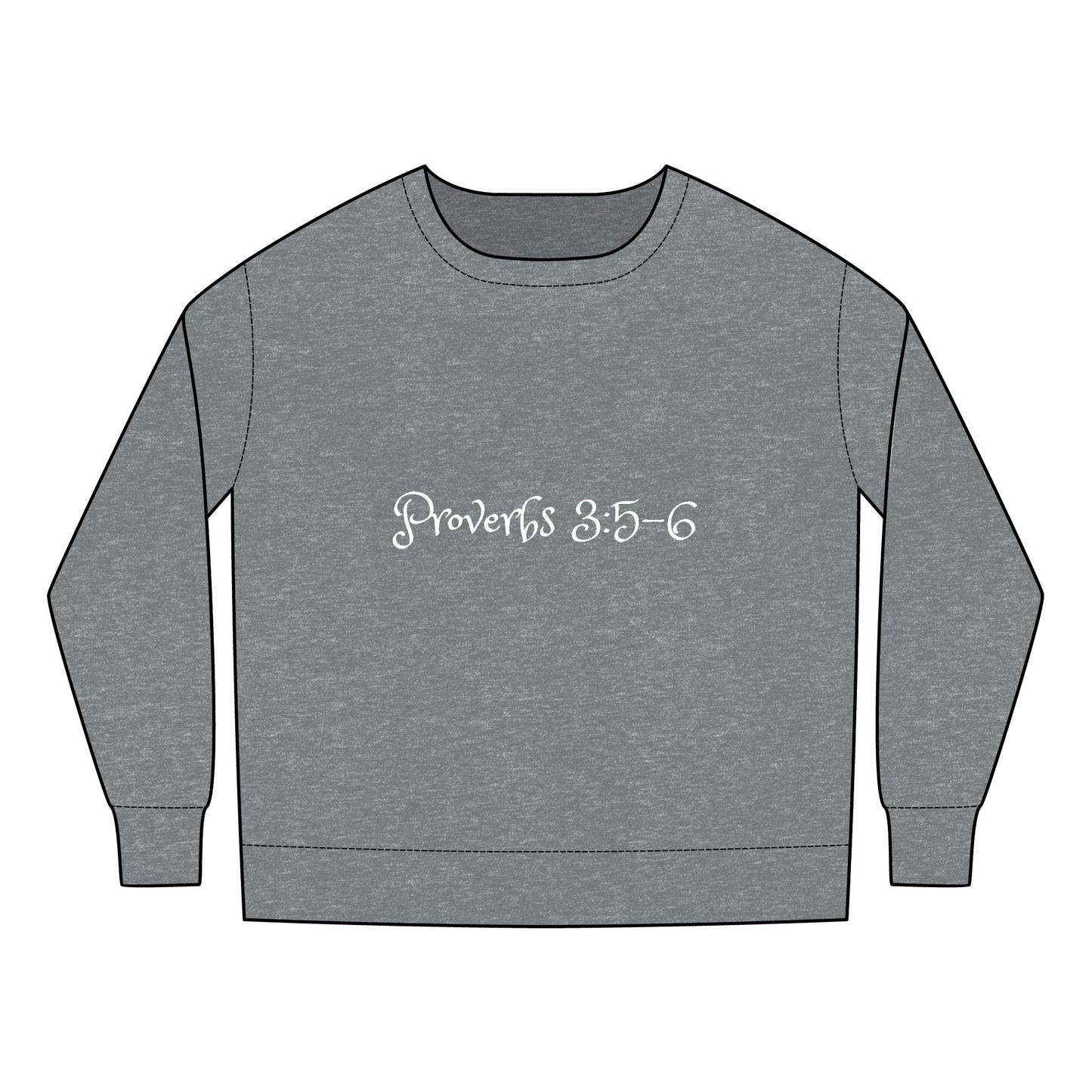 Proverbs 3:5-6 Toddler Sweatshirt