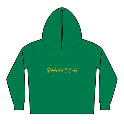 Proverbs 3:5-6 Toddler Fleece Hoodies