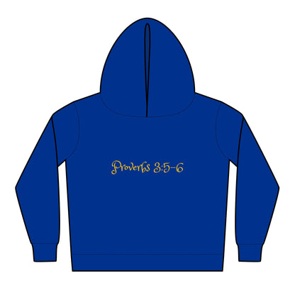 Proverbs 3:5-6 Toddler Fleece Hoodies
