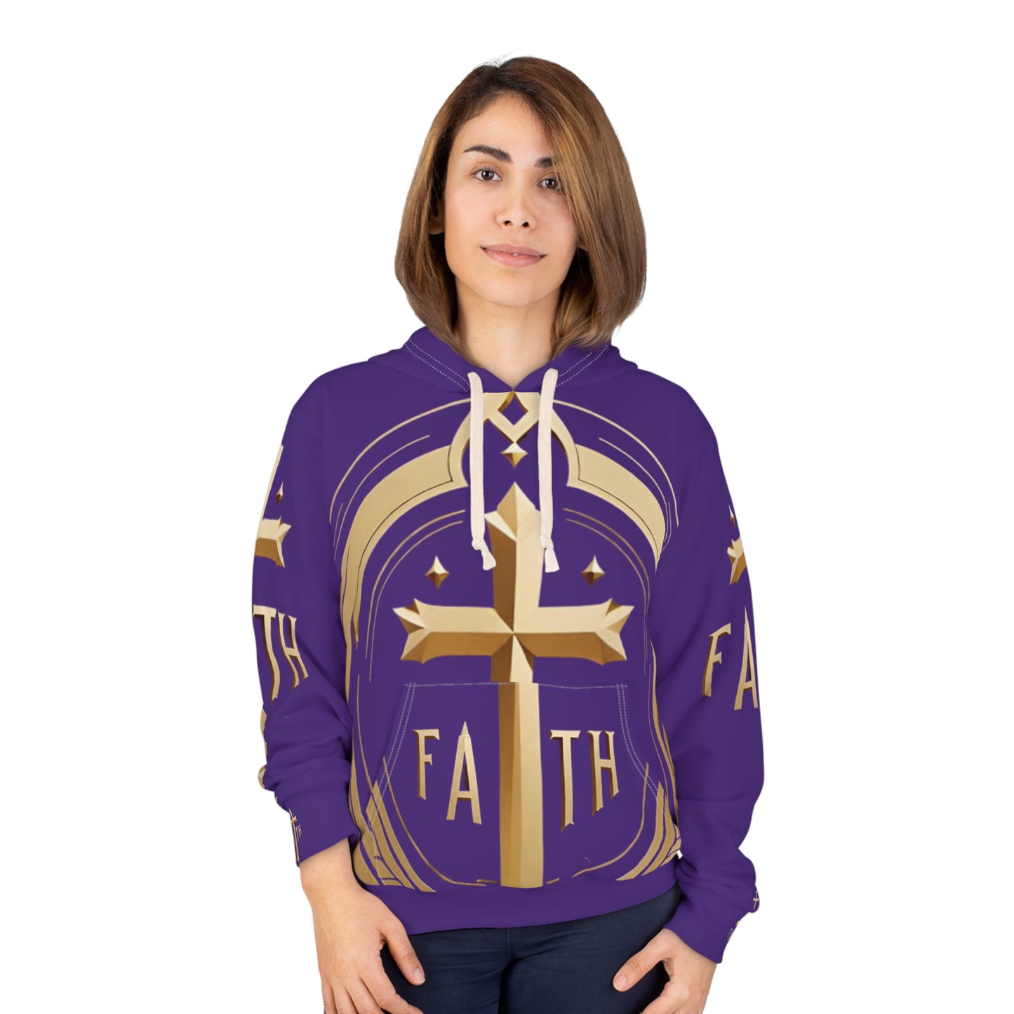 REDDY FAITH HOODIE PURPLE