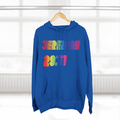 JEREMIAH 29:11 Fleece Hoodie