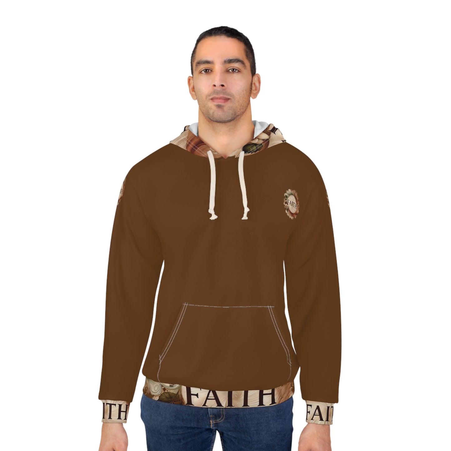 Now Faith Unisex hoodie Brown