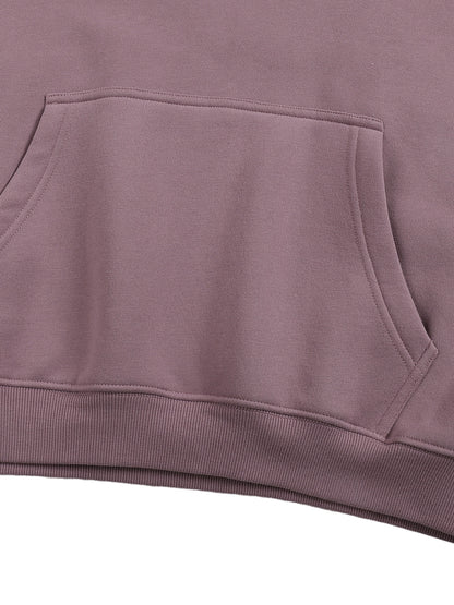 GOD it Oversize Fleeced Hoodie design black DTF PRINT