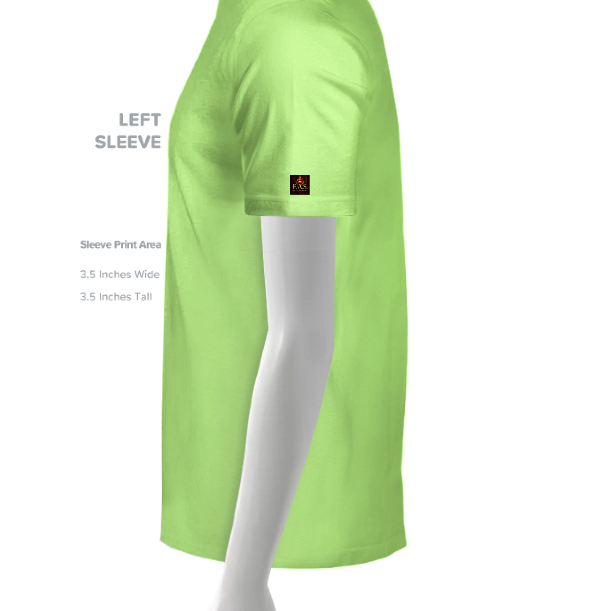 NEON GREEN - SLEEVE_LEFT